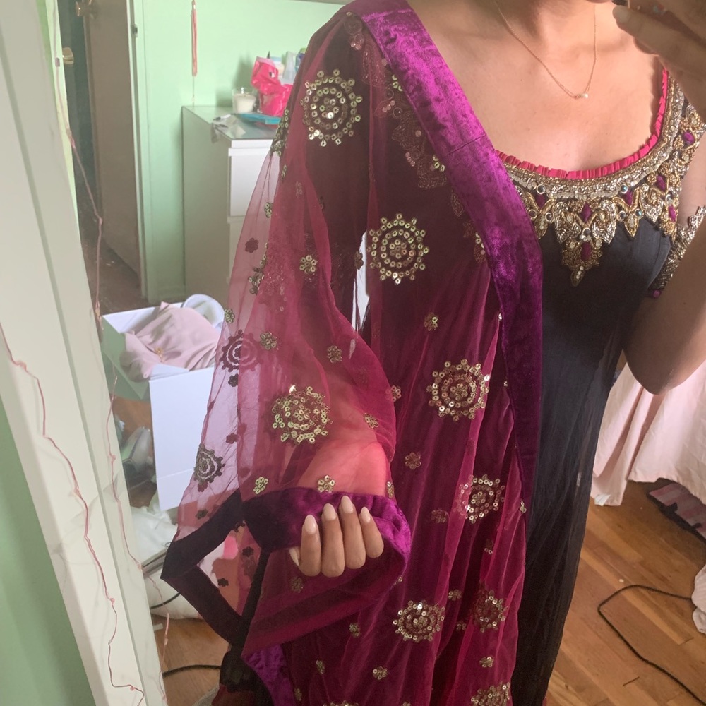 Heavily Detailed Anarkali Salwar